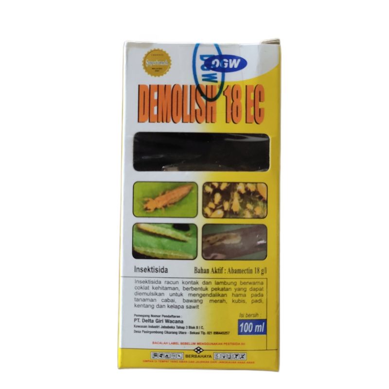 DEMOLISH® 18EC (100ml) *GRATIS KAOS DEMOLISH