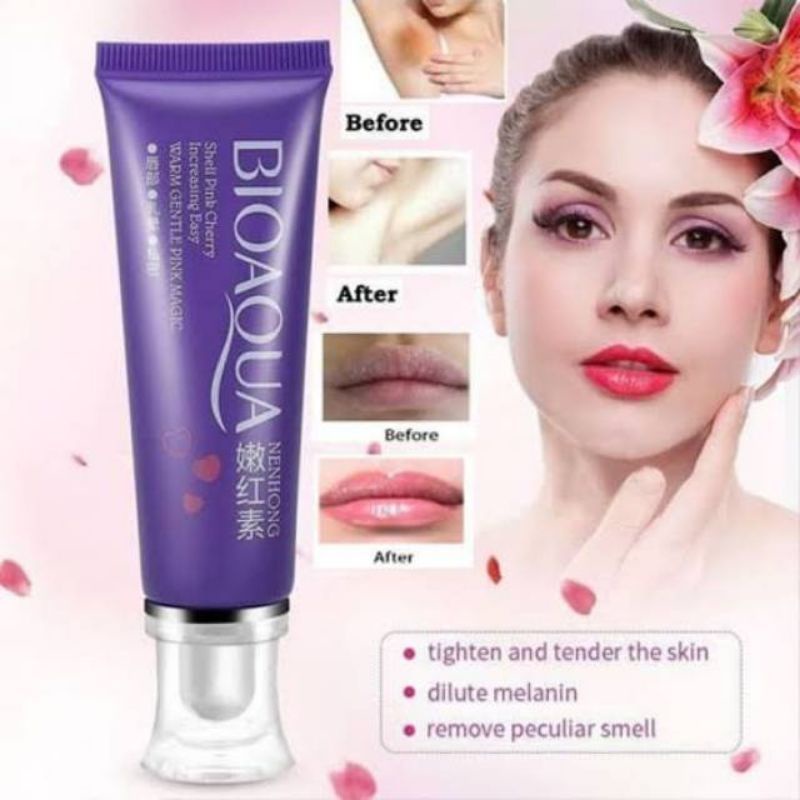 [ORIGINAL] CREAM PEMERAH BIBIR PENCERAH PUTING MISS V BIOAQUA YURIZUMI