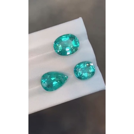 paraiba asli rare item [ NATURAL PARAIBA TOURMALINE NO HEAT 10.28CT] untuk emban cincin ring emas pe