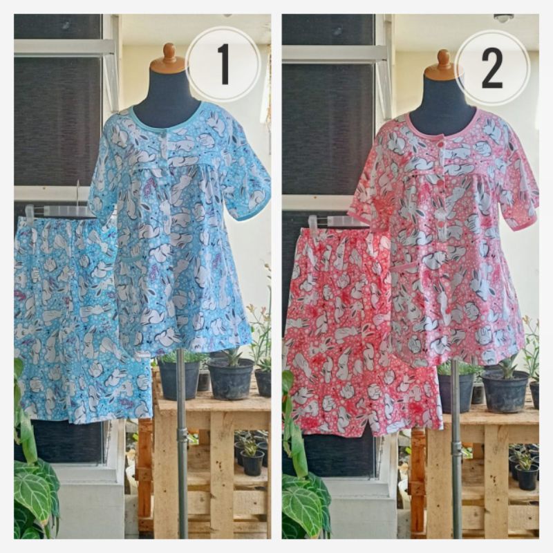 Babydoll 3/4 BKH Full Kancing XL LD 100