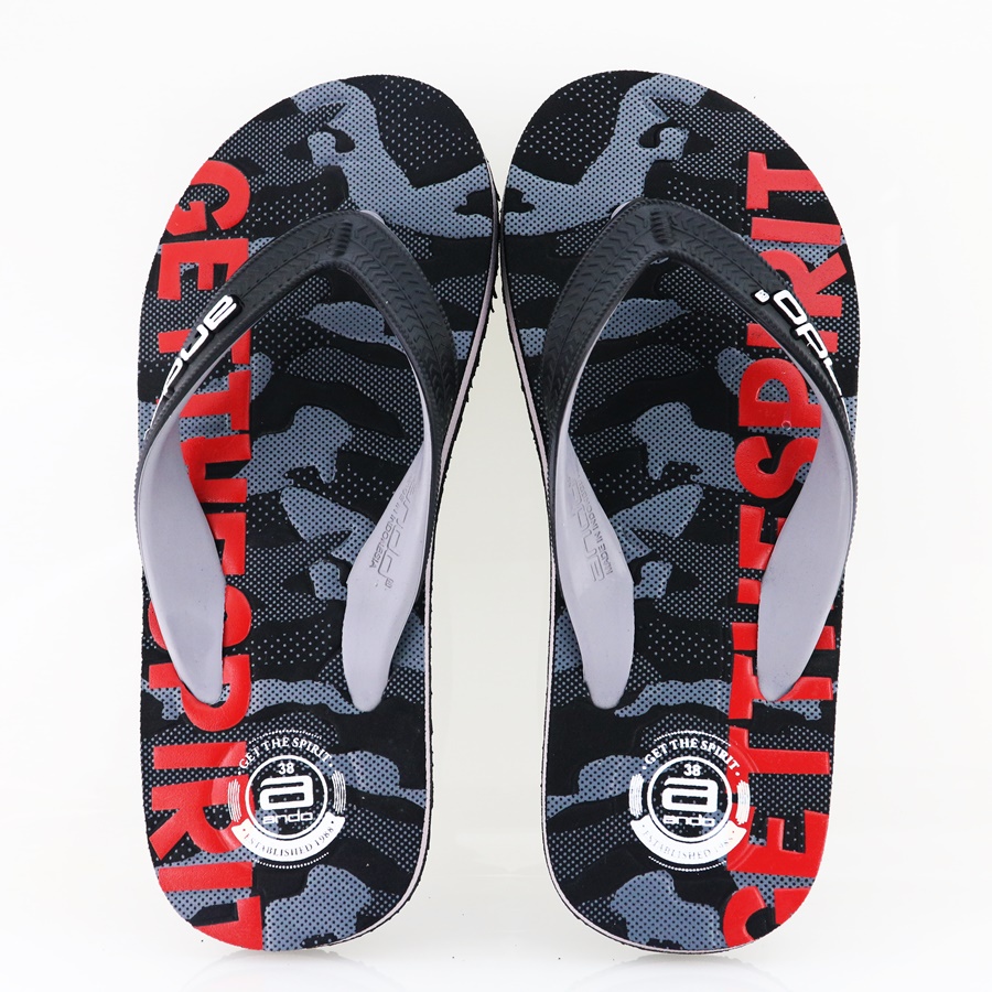 NEW Ando Destroyer Abu Abu - Sandal Jepit Pria Terbaru 2022