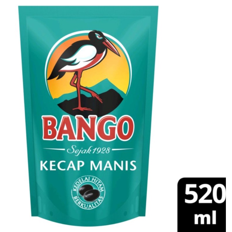 

Kecap Manis Bango 520 ml Refill - Kemasan Jumbo