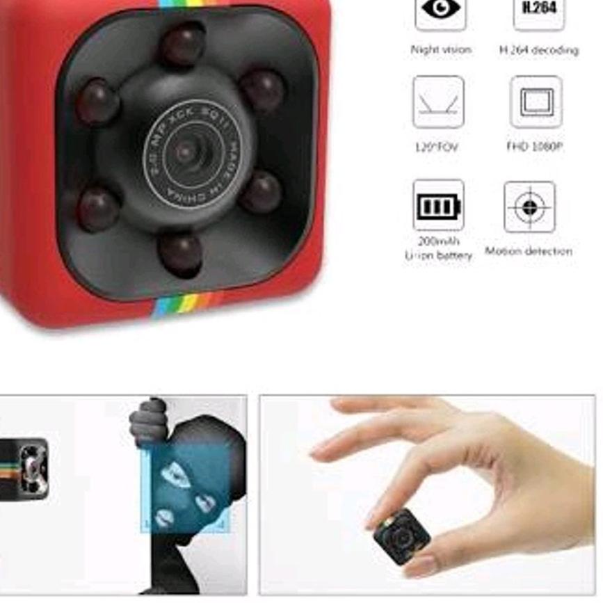 11.11 Brand NS [BS COD] Kamera Mini Pengintai SQ11 - Spy Camera Mini - Cctv Mini - camera pemantau a