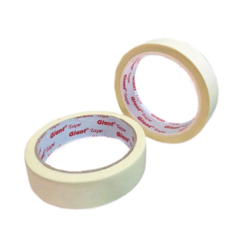 

MASKING TAPE 24MM x 21METER / LAKBAN KERTAS 1 INCH 21METER