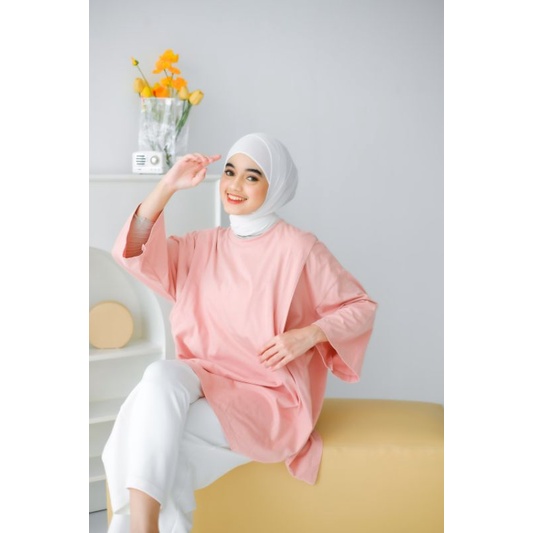 Oversized Shirt // Busui Friendly // Baju Ibu Menyusui