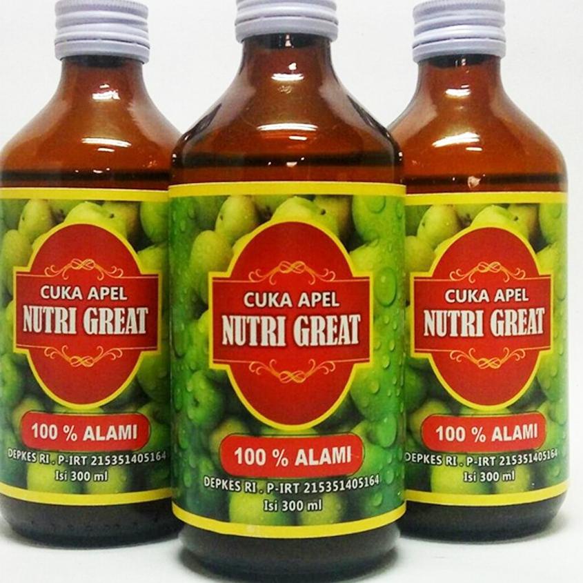 

Trc3u8Ti--Cuka Apel Nutri Great 300 ml ORIGINAL