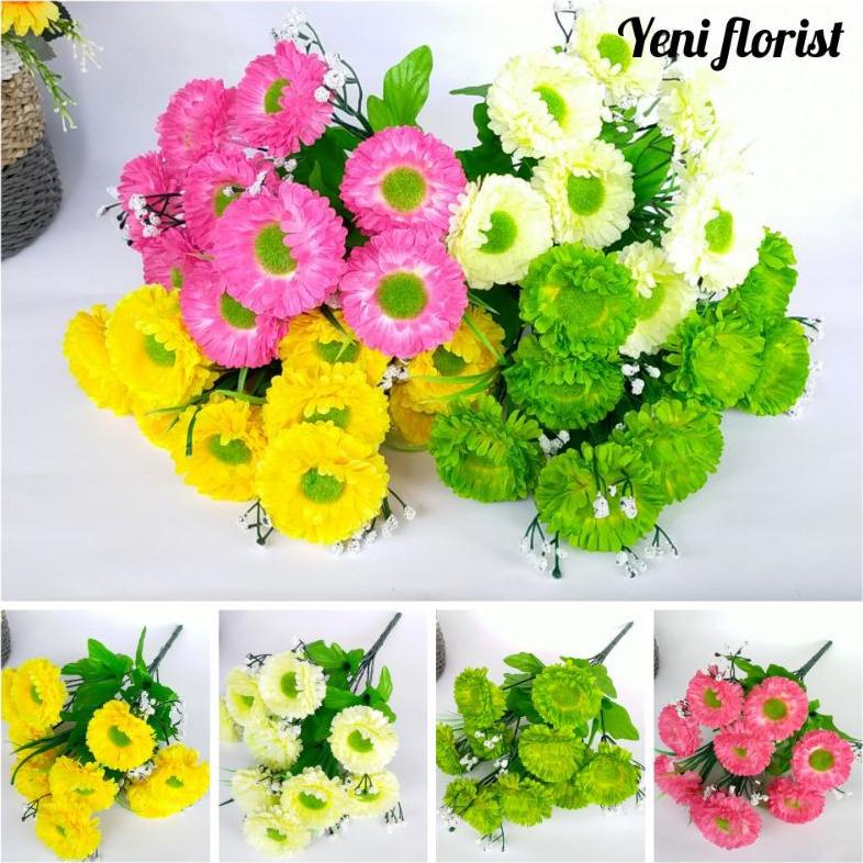 bunga gerbera Daisy/bunga artificial/bunga hias/gerbera/bunga plastik