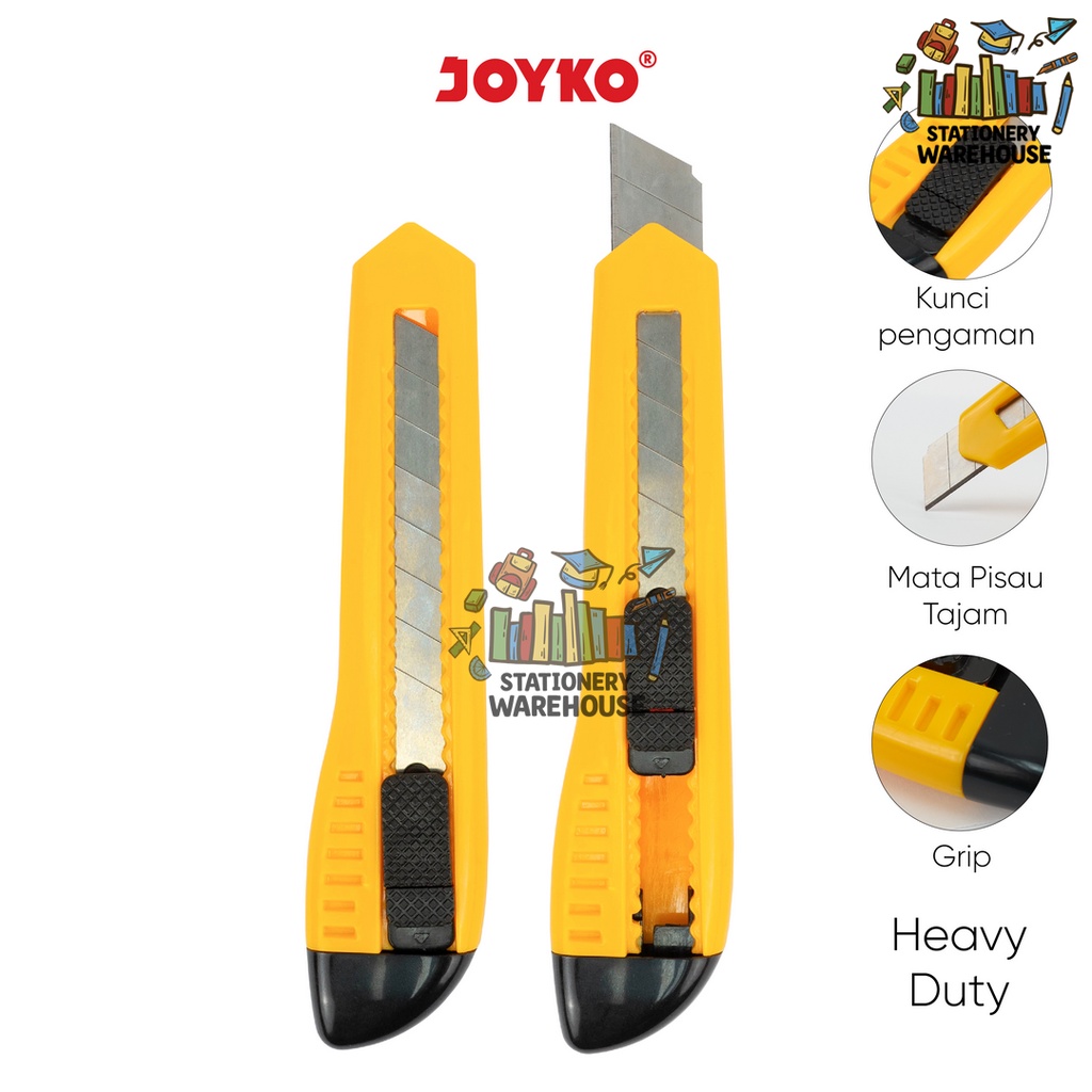 

Cutter Pisau Pemotong Premium Joyko CU-0508