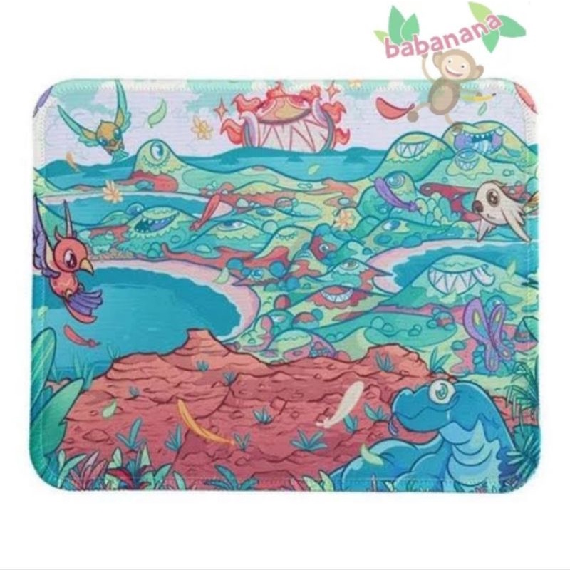 Mouse pad robot MP01 safari mousepad gaming alas kecil minimalis