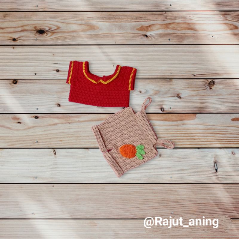 Baju Boneka ukuran 20cm