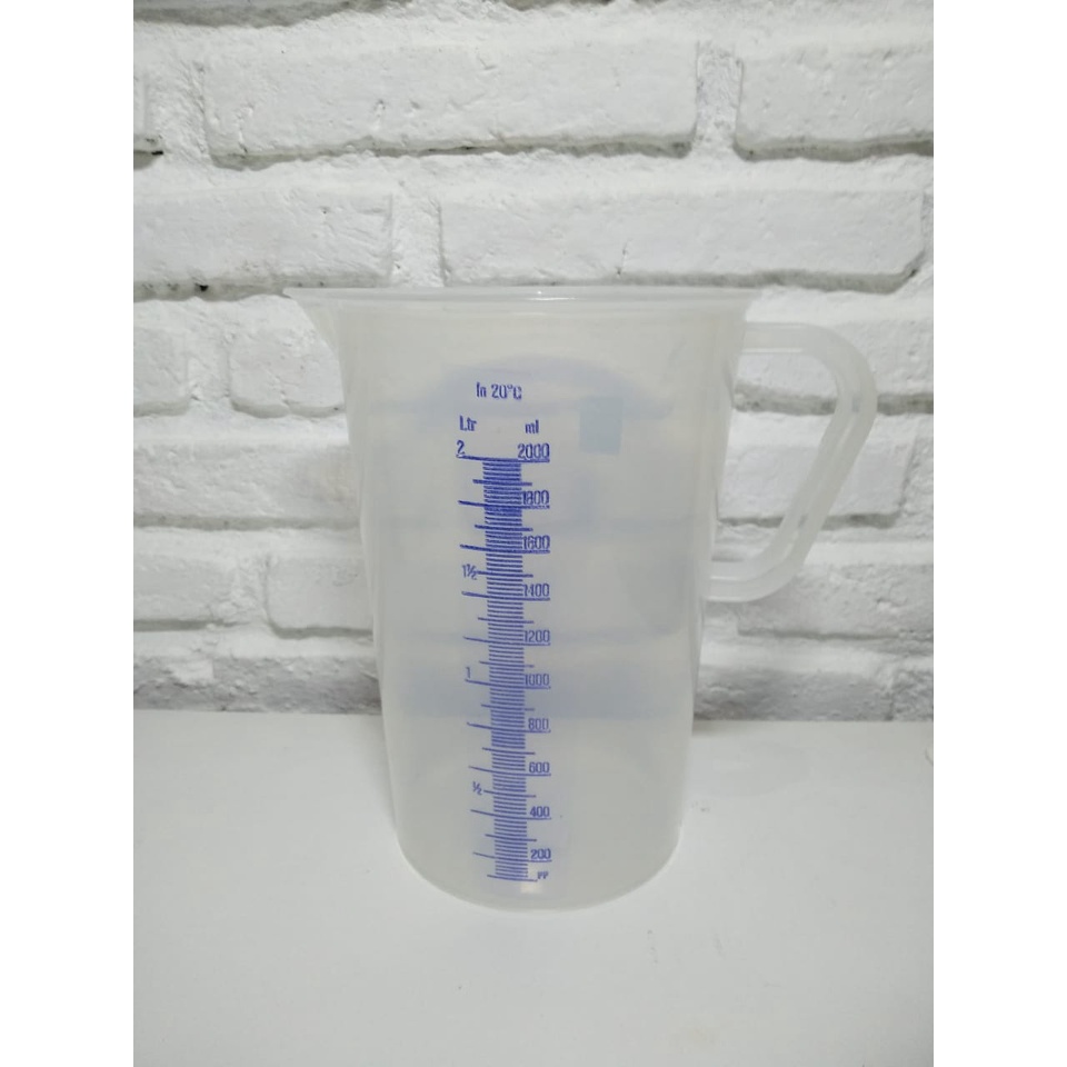Gelas Ukur Takar 2 Liter Green Leaf