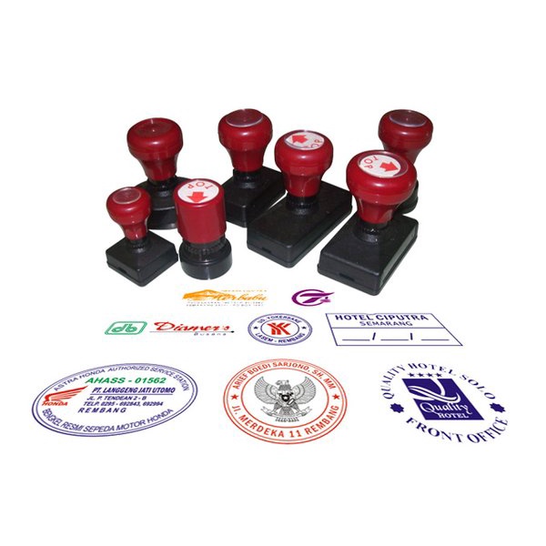 STEMPEL FLASH STEMPEL OTOMATIS STEMPEL LIGALISIR-MENGESAHKAN-MENGETAHUI UKURAN 43X67 MM