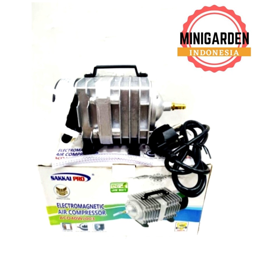 SAKKAI PRO ACO-003 40W ELECTROMAGNETIC AIR COMPRESSOR PUMP AERATOR