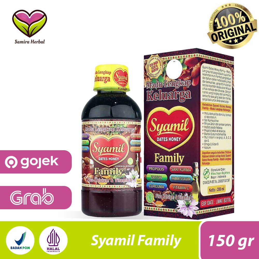 

Syamil Date Honey Family - Suplemen Herbal - 200ml