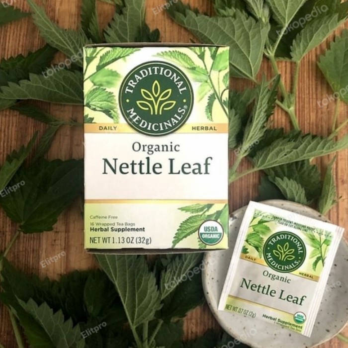 

ORIGINAL MURAH Traditional Medicinals Organic Nettle Leaf Herbal Tea No Caffeine 16