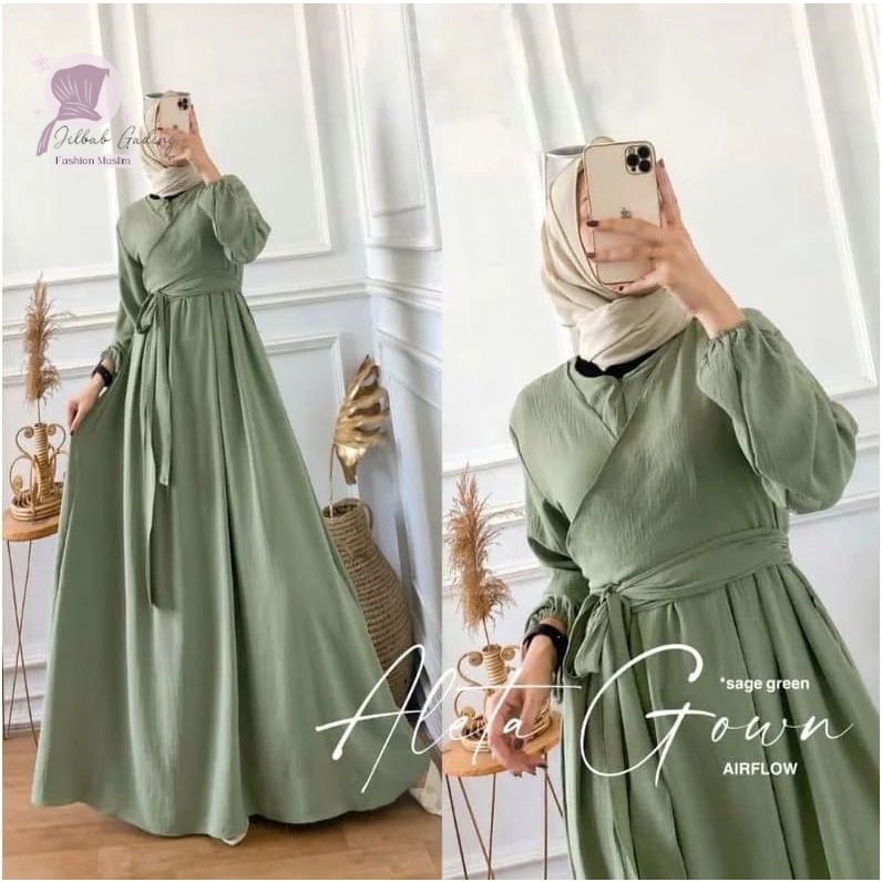 Jilbab gading hijabstore - Gamis Syari Zaleta Cringcle airflow Terbaru