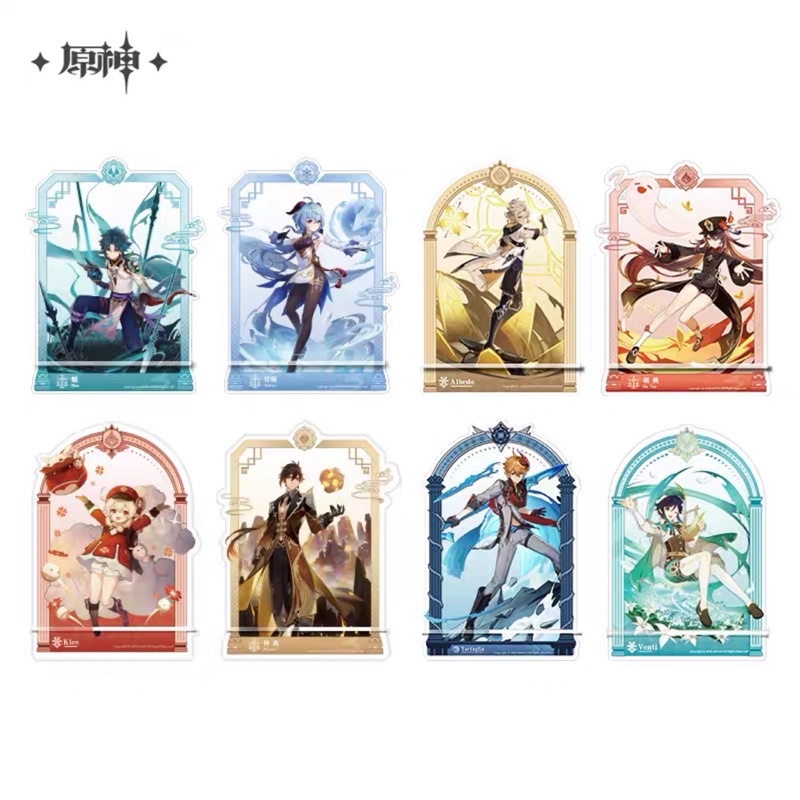 READY acrylic phone holder genshin.impact (official mihoyo)