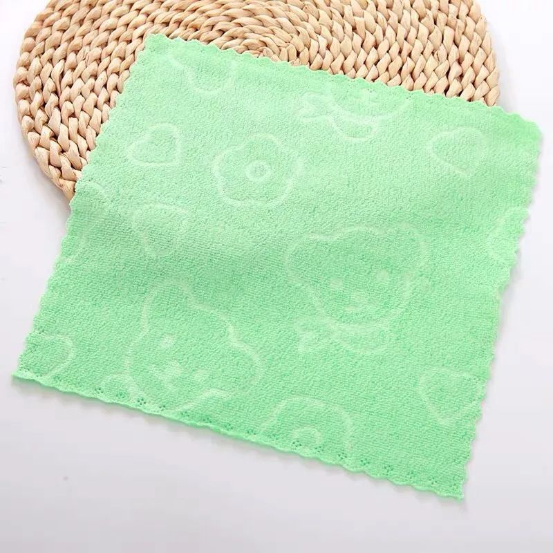 [HY.OLSHOP12] Kain Lap Serbaguna/ Kain Lap Dapur Microfiber 25x25cm