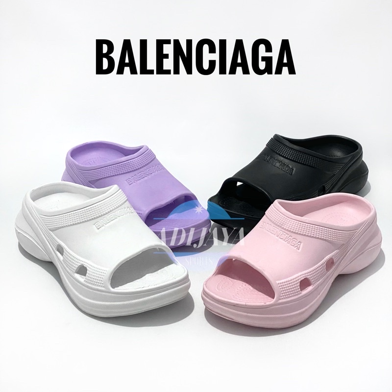 Sandal Balenciaga x Crocs Sandal Balenciaga Wanita Sandal Crocs