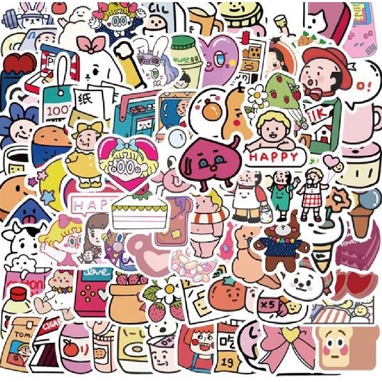 Love Family PVC Sticker (10pcs)