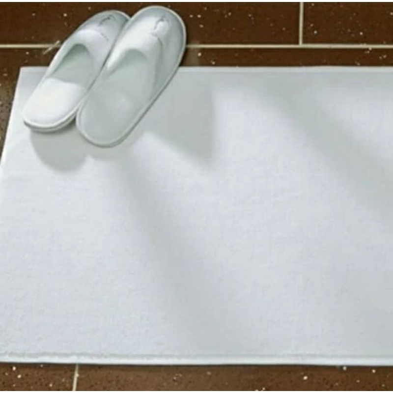 KESET HANDUK HOTEL TEBAL PUTIH, COKLAT DAN ABU 50x70 CM