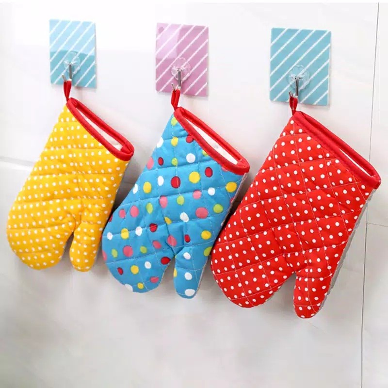 Sarung Tangan Oven Sarung Tangan Anti Panas Pelindung Tangan Memasak Kitchen Glove