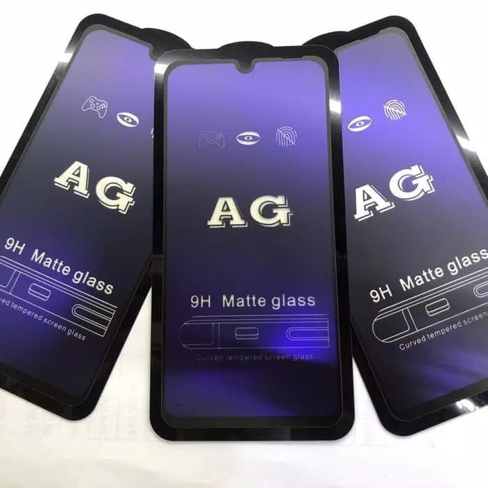 VIVO V25E V27E Y75 5G Y15S Y33S V21 4G V21 5G V20 2021 V20 SE TEMPRED GLASS BLUE LIGHT MATTE ANTI MINYAK ANTI GORES KACA ANTI RADIASI TEMPERED GLASS FULL COVER V20SE