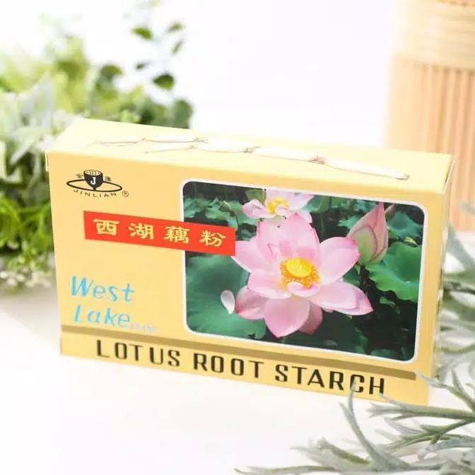 

[COD] Bubuk Tepung Akar Teratai Lotus Root Strach West Lake Brand (250 gram) [COD]