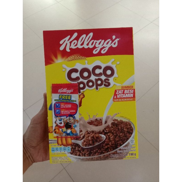 

Kellogg's Corn Flakes 150gr & Coco Pops 190gr.