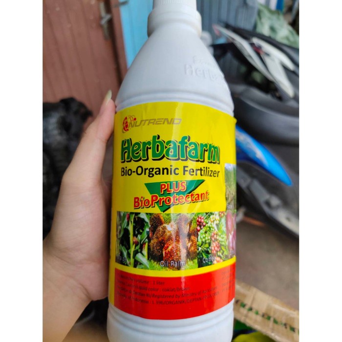 B3li Pupuk Organik Cair Herbafarm 1 Liter &v>
