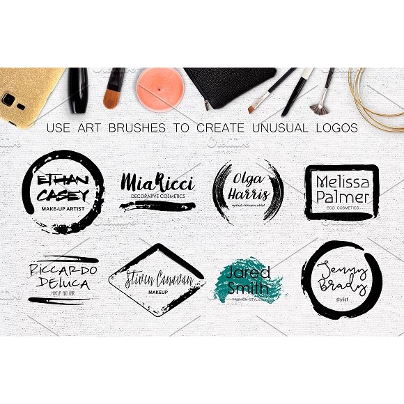 Mascara Vector Art Brushes