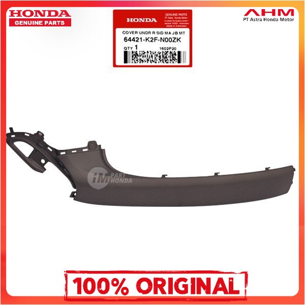 *Ori Ahm  Cover Dek Lantai Kanan Scoopy eSP K2F 2020 Coklat Dof 64421-K2F-N00ZK 64421K2FN00ZK Terjam