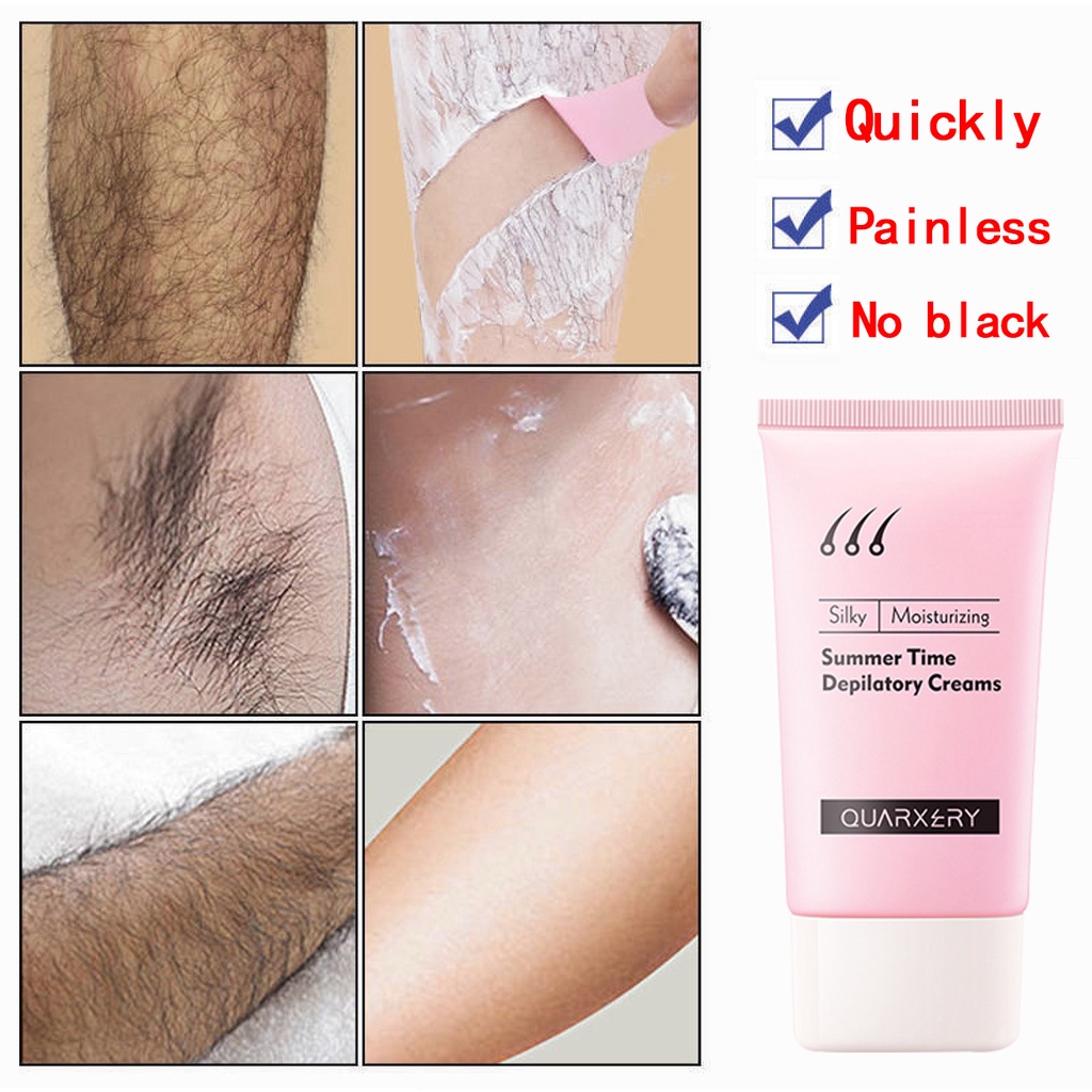 Hair Removal Cream krim penghilang bulu 60g Hair Removal Permanent Perontok Bulu Kulit Normal Fresh Hair Removal