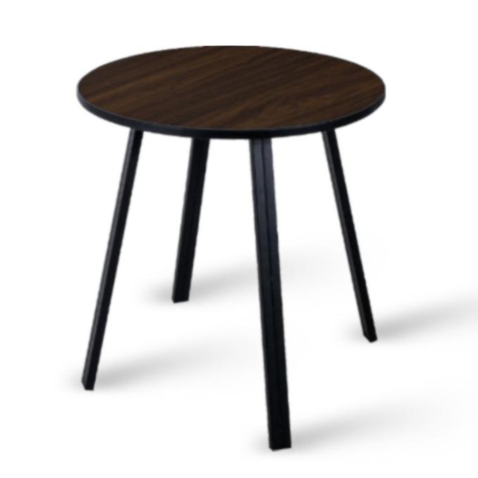Meja Cafe Motif Kayu (Kotak & Bulat)