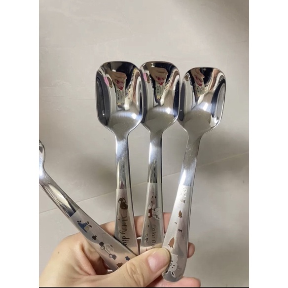 Sendok Garpu Anak Set / Sendok garpu anak stainless / Sendok Anak SUS 304