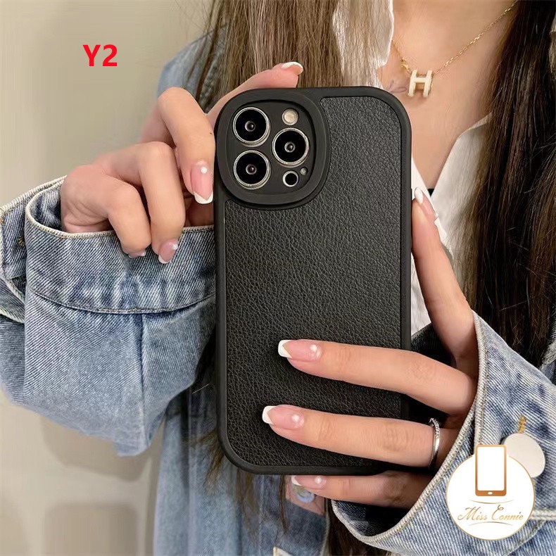 Case Untuk Samsung A04 A04s A03s A12 A13 A32 A53 A73 A52 A03 A50 A52s A22 A23 A50s A21s A30s A20 A13 A72 A10s A71 A51 A20s A31 A11 Kulit Mewah Simple Shockproof Cortex Soft Case