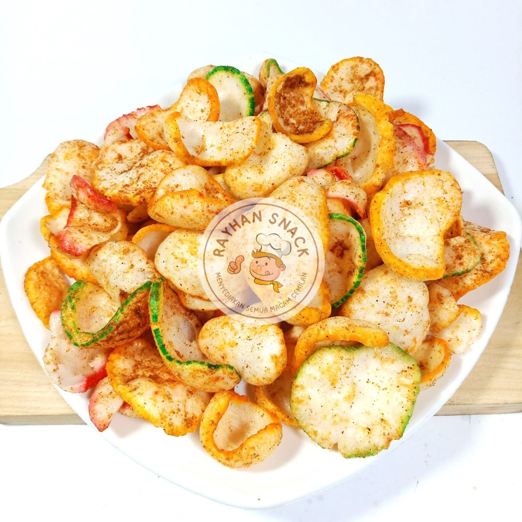 

Krupuk Seblak Bantet Kering / Kerupuk Seblak Kencur Pedas Mantap 160gr