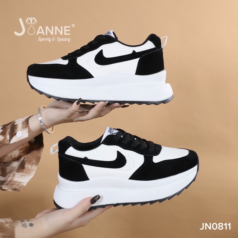 [ORIGINAL] JOANNE Highsole Sporty Sneakers Shoes Sepatu Wanita #JN0811