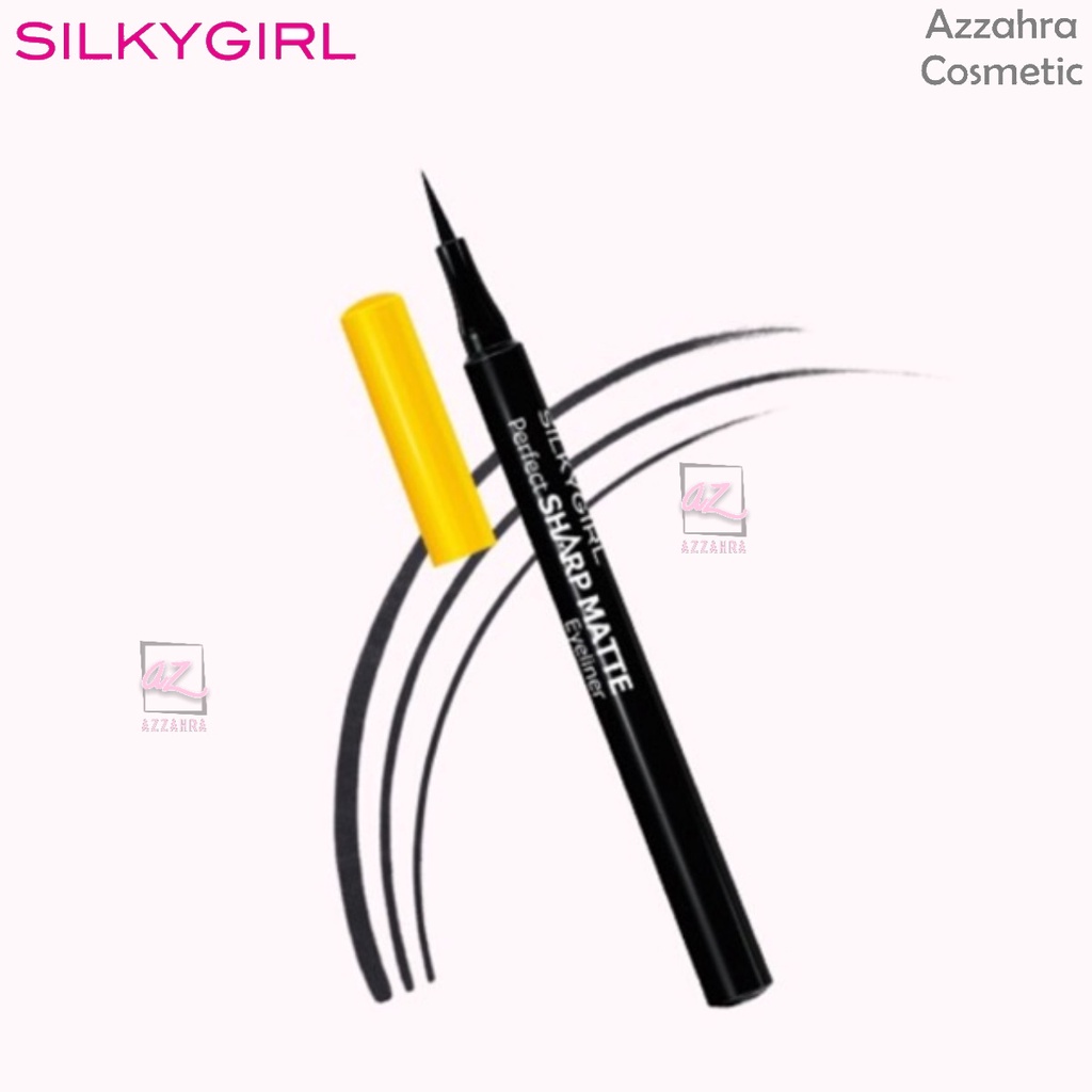 SILKYGIRL Perfect Sharp Matte Eyeliner Pen 01 Black