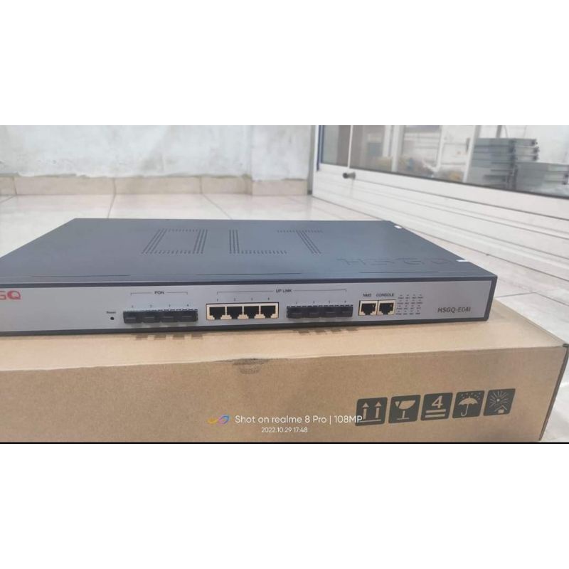 OLT EPON HSGQ E04ID paket sfp 8dbi