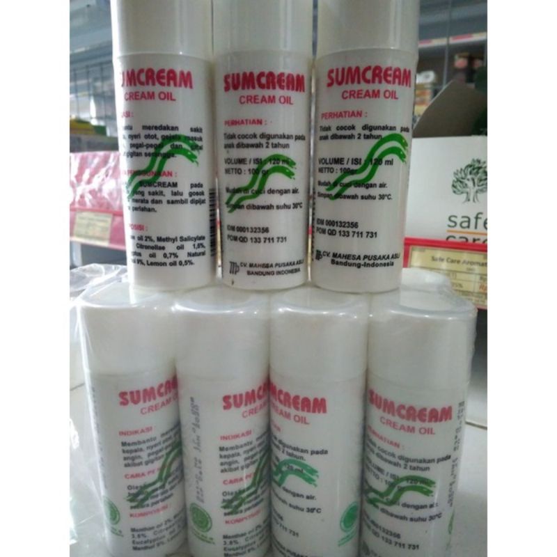 Sumcream - Cream gosok original - Untuk keseleo pegal linu