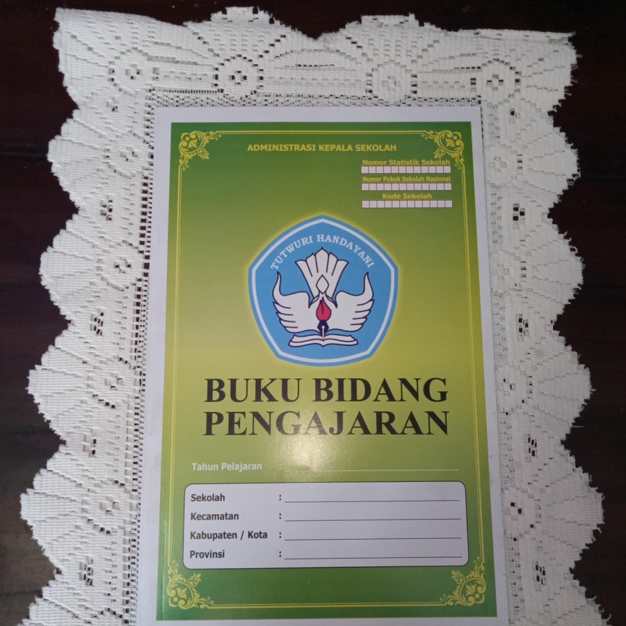 

BUKU BIDANG PENGAJARAN (Buku Administrasi Kepala Sekolah)