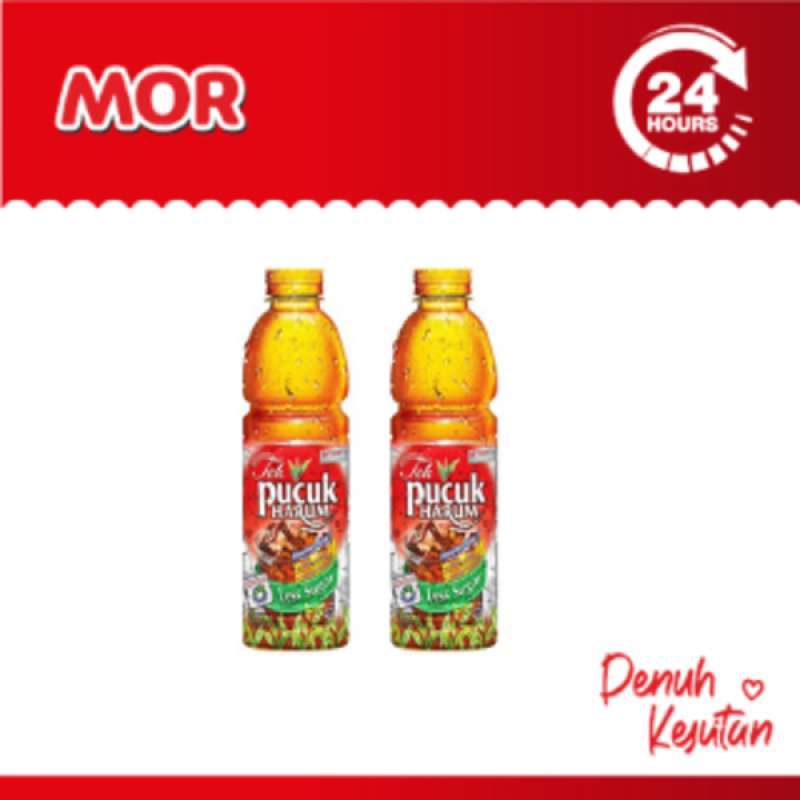 

DAPAT 2 TEH PUCUK HARUM Less Sugar Teh Manis Kurang Gula Btl 350 ml