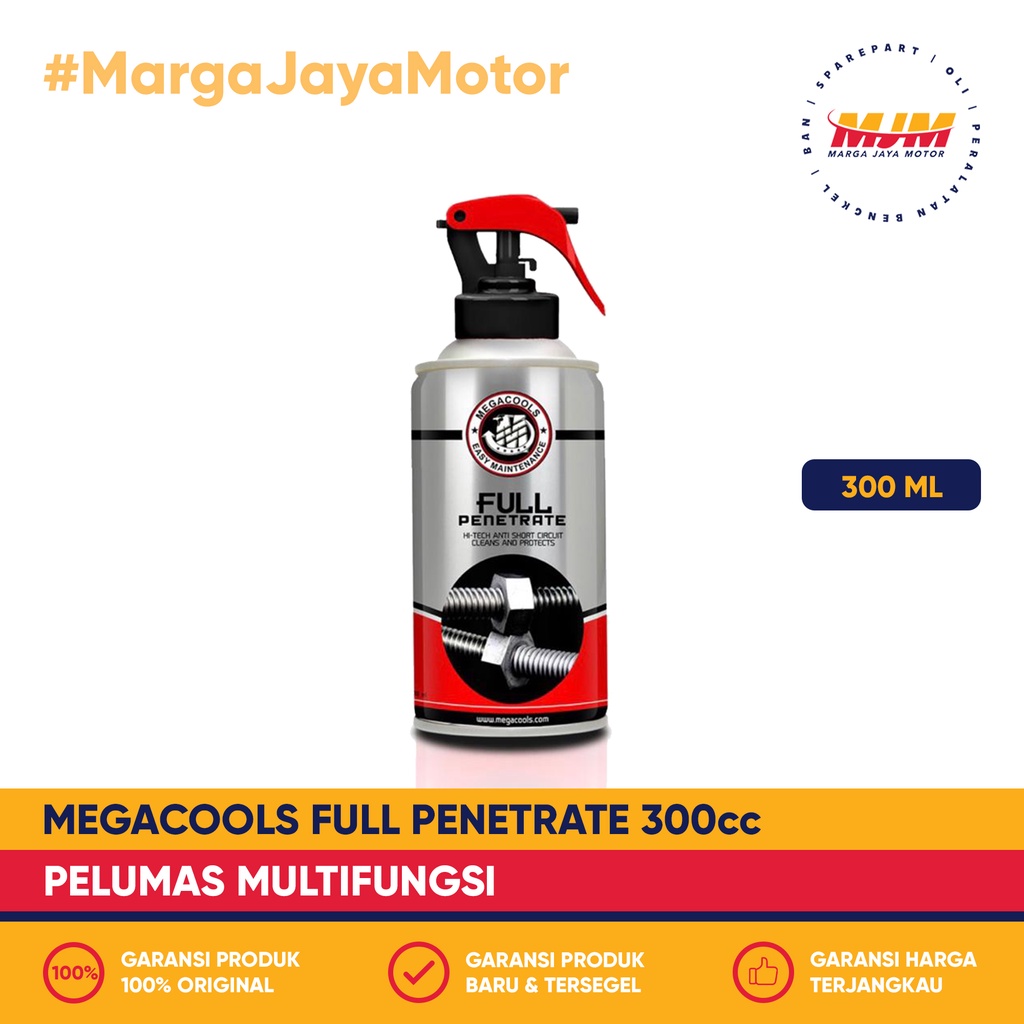 Megacools Full Penetrate 300ml Penetrant Anti Karat