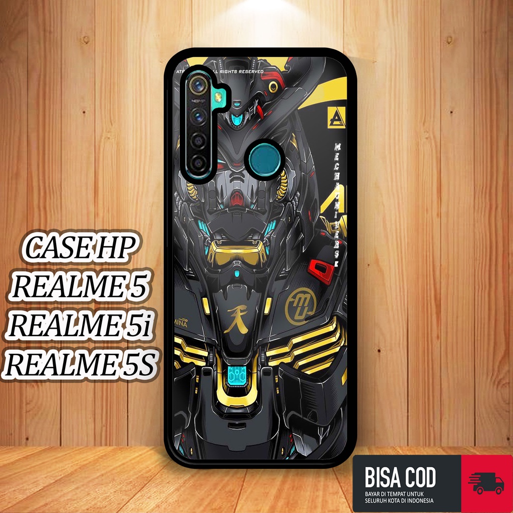 Case Realme 5 5i 5s [GUNDAM] Fashion Case - Case Hp Realme 5 - Sarung Hp Realme 5i - Case Murah - Ca
