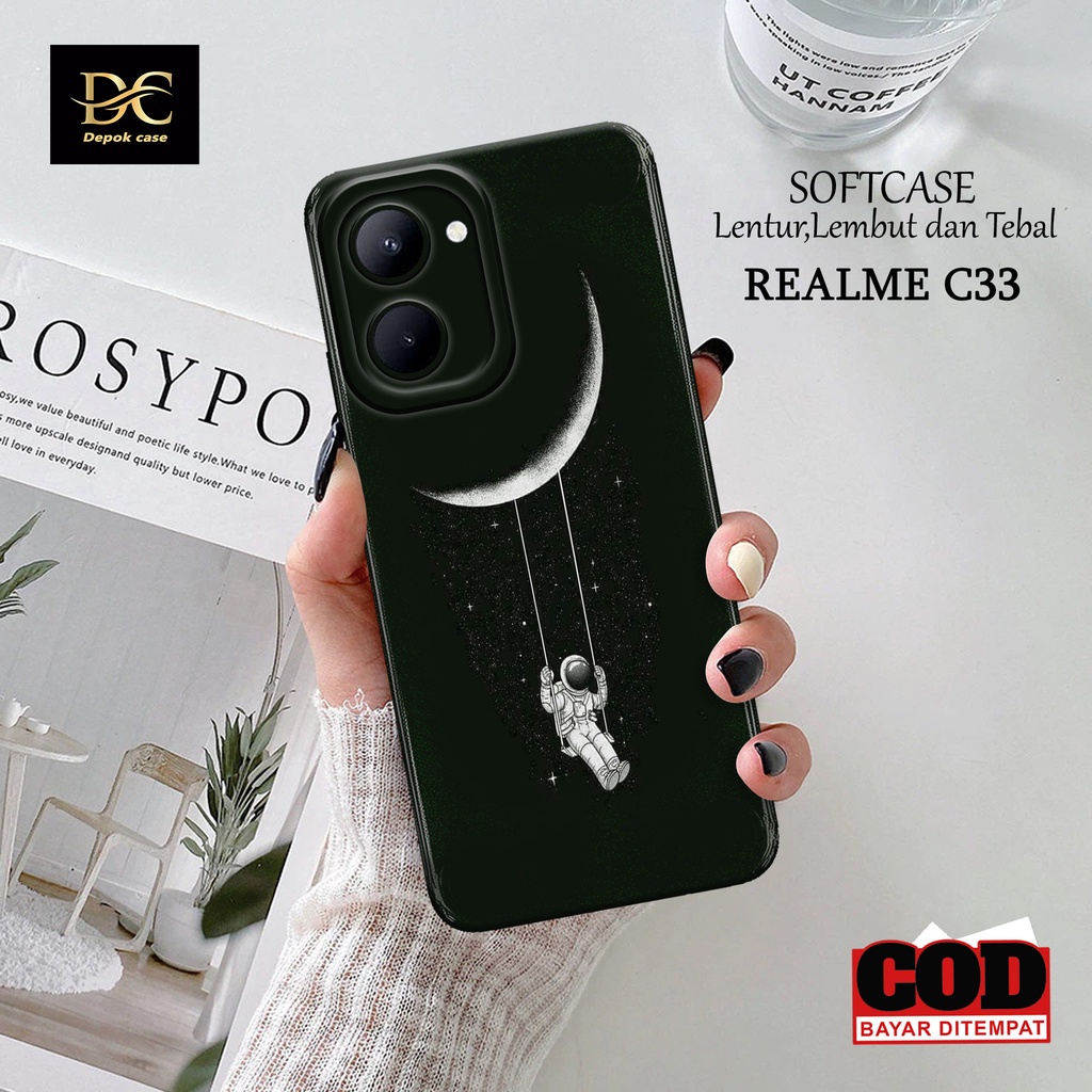 Case Realme C33 Terbaru - Fhasion Case ASTRONOT - Casing Hp Realme C33 Terbaru - Softcase Hp Realme 
