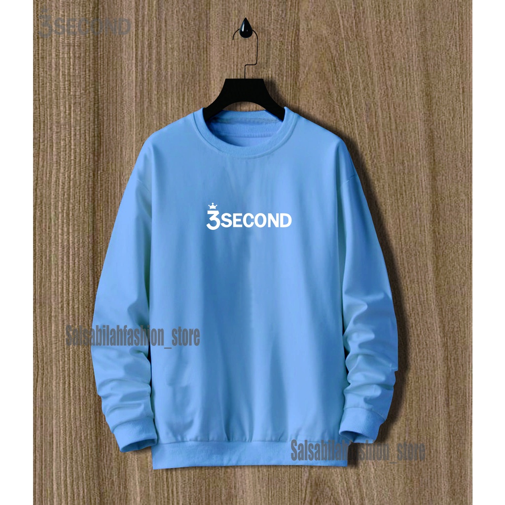 Sweaterpria Murah Distro Keren Jaket sweater Crwnex 3SECOND ORIGINAL Sweater&amp;Kardigan Polos ME2GX7 &quot;CRWNEX