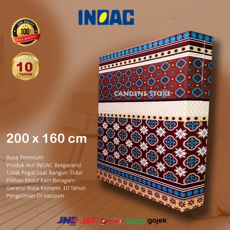 Kasur Busa INOAC ukuran 200x160x20 cm No.2 KASUR BUSA ORIGINAL KASUR QUEEN SIZE BED KASUR EMPUK TERM