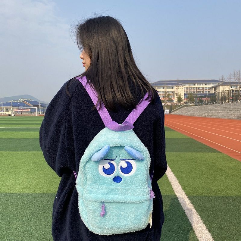 ▲Sera diimpor Jepang lucu Sullivan Winnie the Pooh tupai bermata tiga perempuan anime mewah ransel tas sekolah kartun ransel