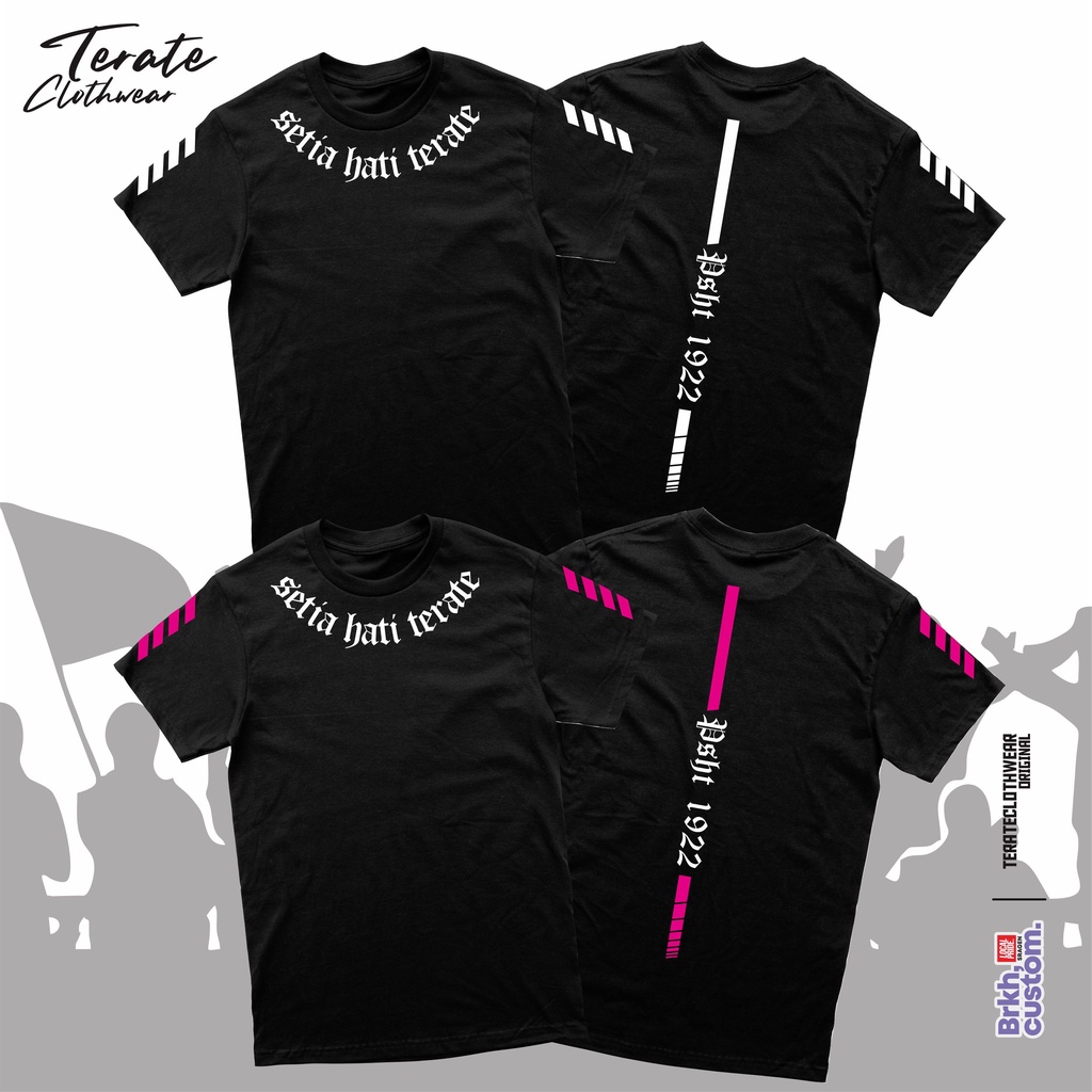 KAOS PSHT KAOS TERATE 005 SIMPLE KAOS PENCAK SILAT 1922 BEST SELLER